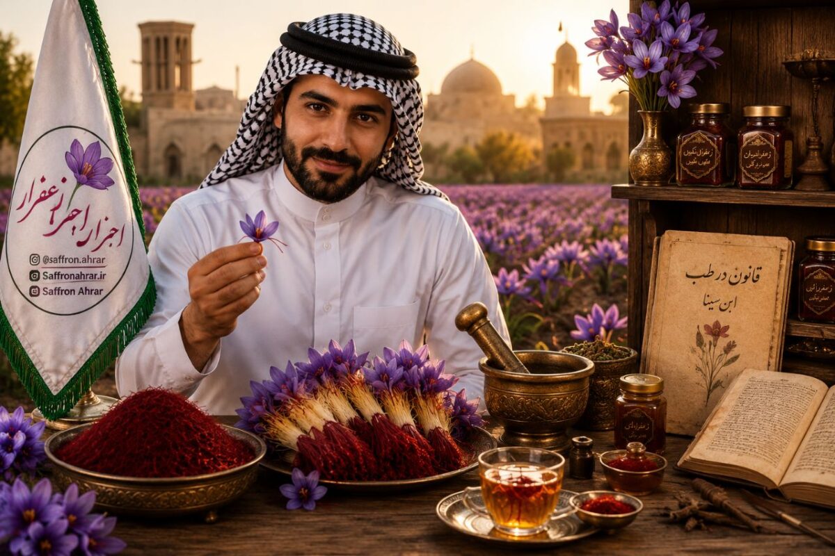خواص دارویی زعفران احرار زعفران